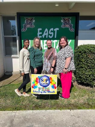 East Elementary has been selected St. Landry Parish’s PBIS (Positive Behavioral Interventions & Supports) School of the Month.