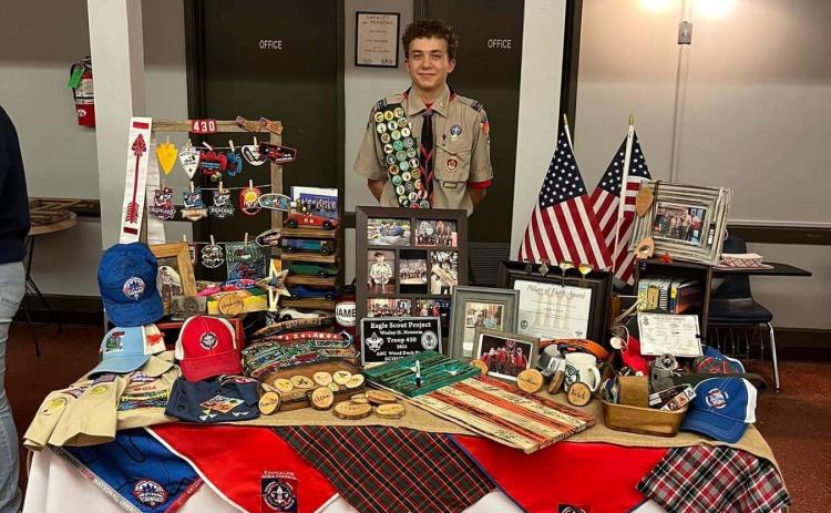A St. Edmund junior, Wesley Newsome, has earned the rank of Eagle Scout this past weekend. Eagle Scout is the highest rank attainable in the Scouts BSA program. 