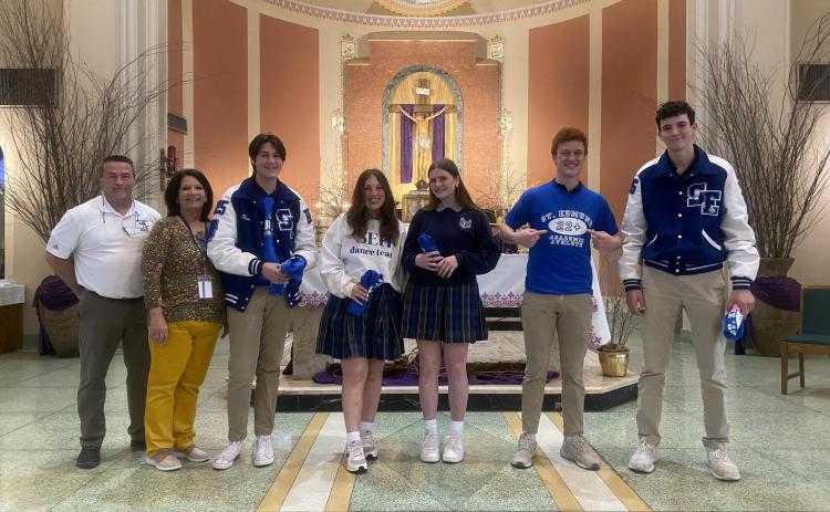 St. Edmund High named its newest members of the ACT 22 + Club. 