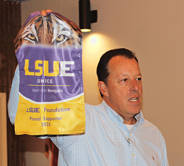 LSUE Foundation Flag Eunice News