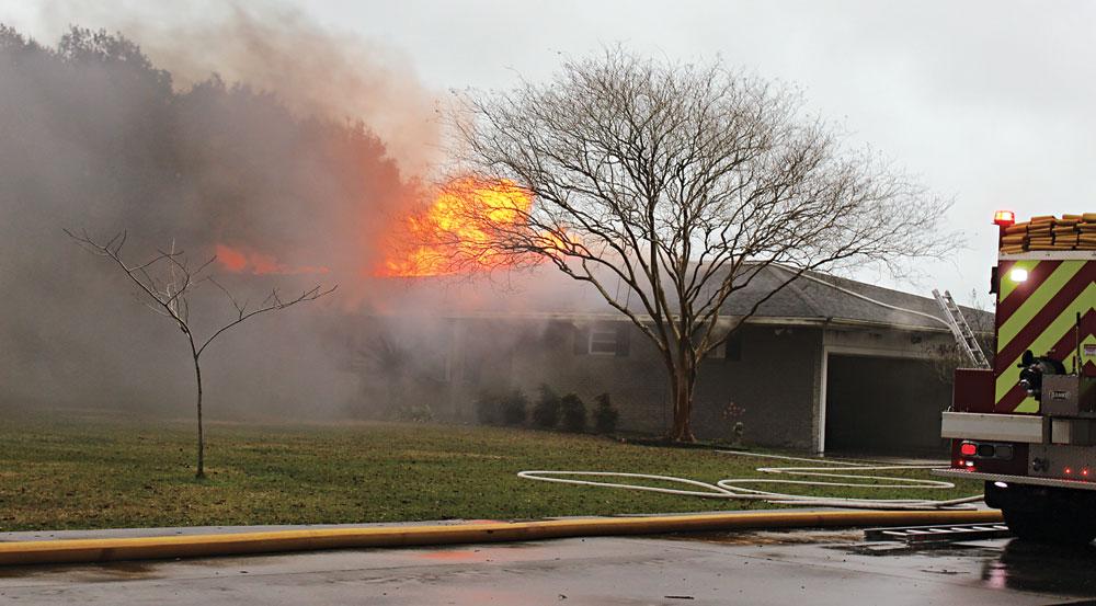 Fire destroys house | Eunice News