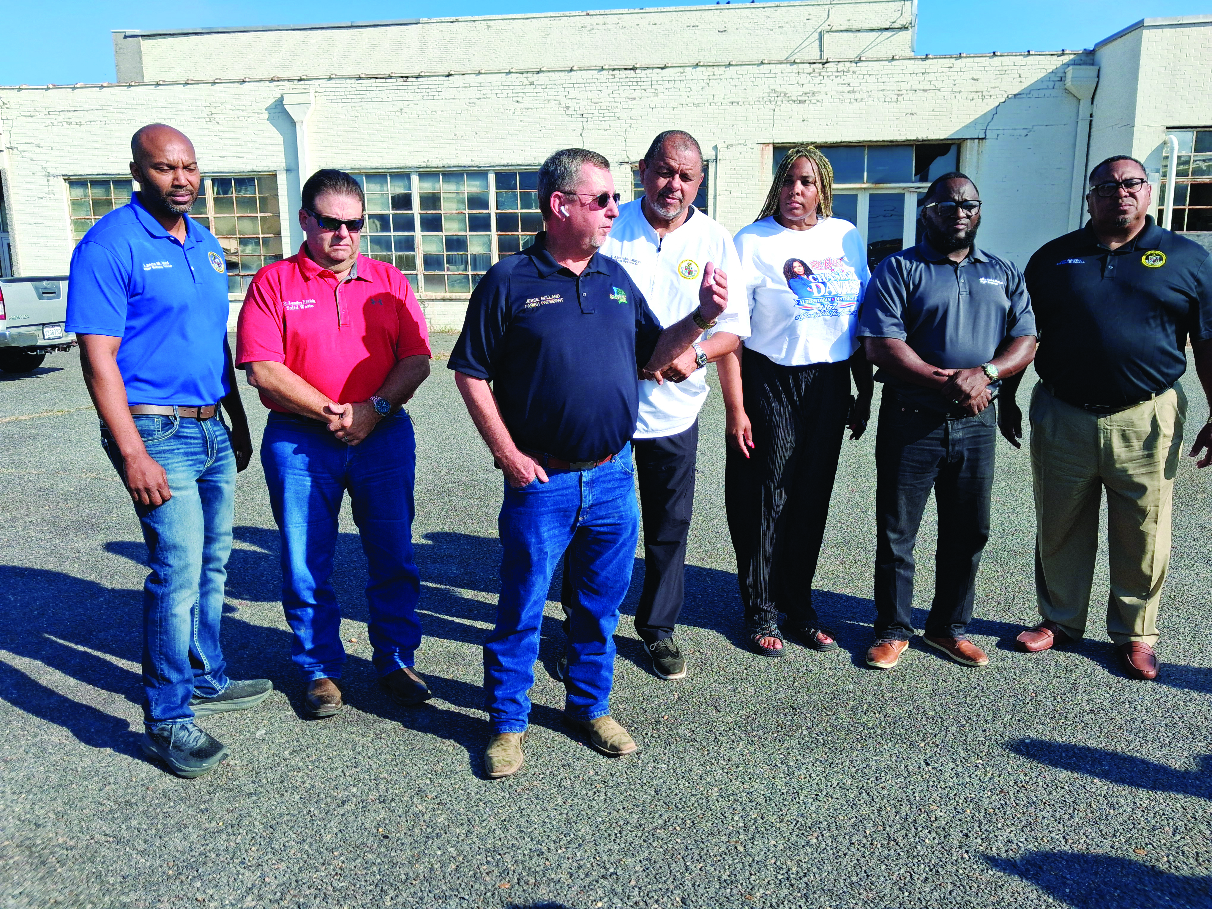Bellard speaks at a press conference on Wednesday