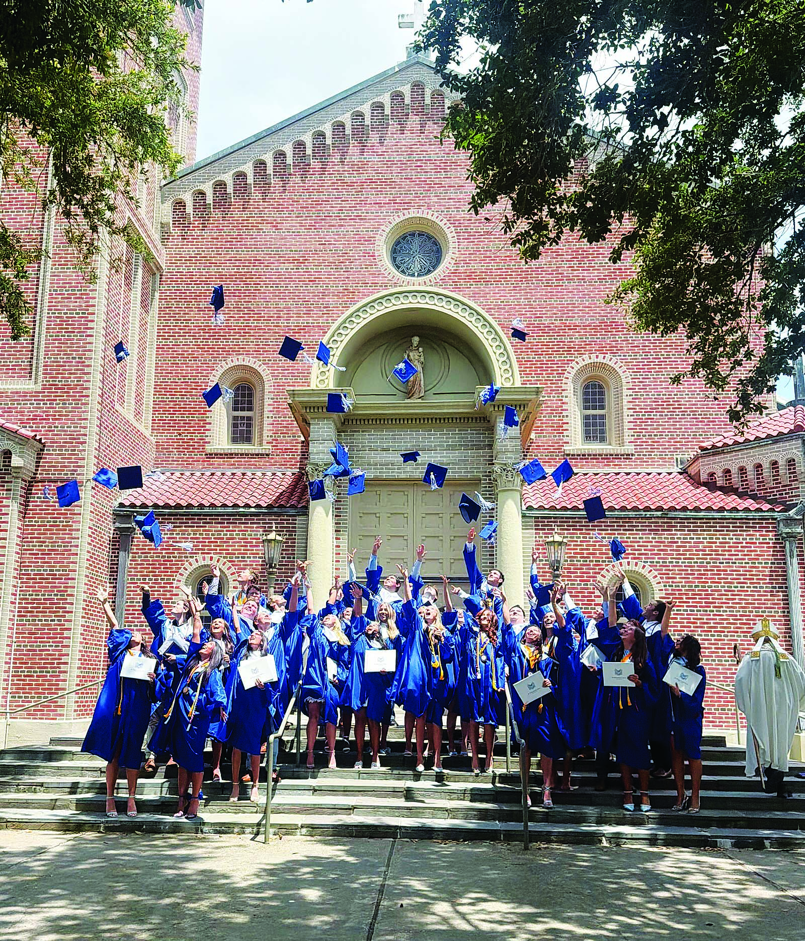 St. Edmund High graduating class of 2026. (Photo by Tommy Trosclair)