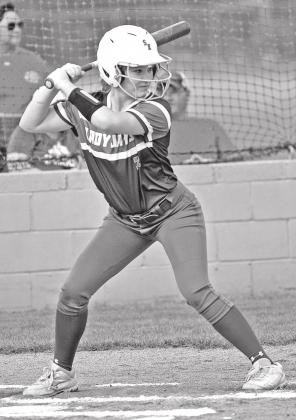 St. Edmund’s Jenna Smith had four hits with two RBIs and four runs scored in the Lady Jays’ 21-3 win over Westlake. (Photo by Tom Dodge)