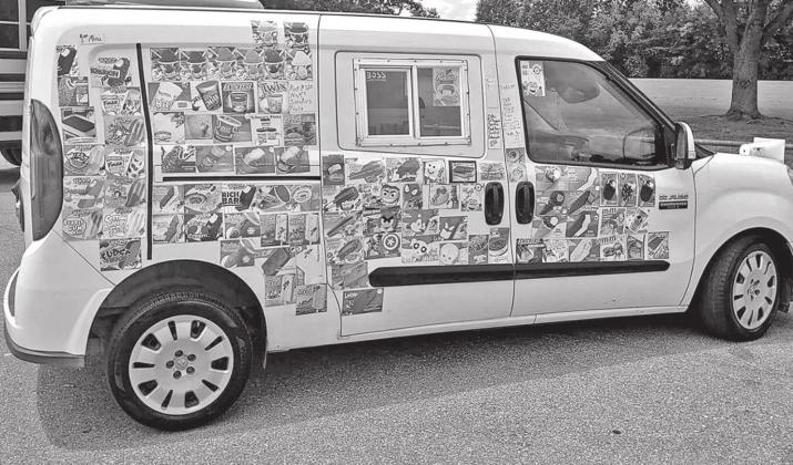 Kirk James Richardson of Arnaudville has been driving this ice cream van around Basile and other communities for several years now. Richardson was recently placed under investigation by Basile Police after receiving reports of drug sales from the vehicle, resulting in his recent arrest. (Photo from Richardson’s Facebook page)
