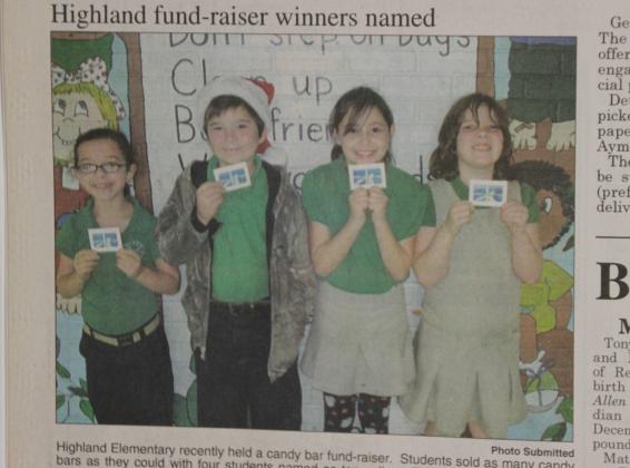 Highland  named fundraiser winners
