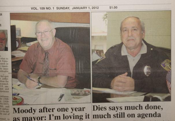 Moody after one year as mayor: I’m loving it. Dies says much done, much still on agenda. Reflecting on his first year in office, Eunice Mayor Claud “Rusty” Moody said he has the best job ever. When Ronald Dies campaigned for chief of police, he promised to improve the department and correct deficiencies, restoring the public’s trust in local law enforcement.