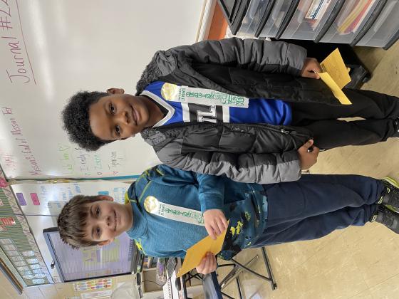 Top AR students at East