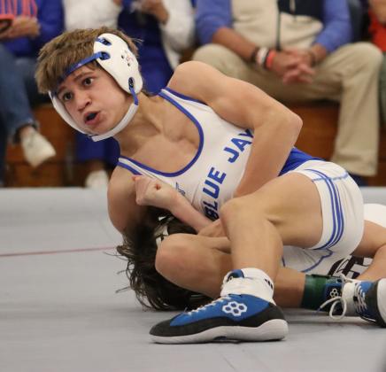 John Wesley Sonnier placed second in his weight division.