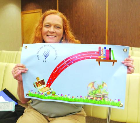 Jena Donaldson, children’s program librarian at the Eunice Public Library.