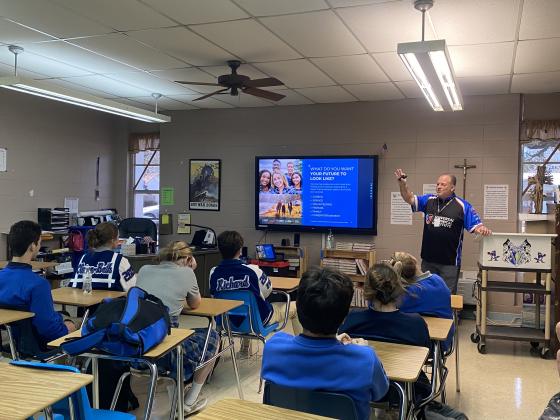 Eric Dupuis, with Universal Technical Institution, at St. Edmund