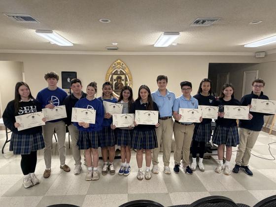 St. Edmund National Honor Society