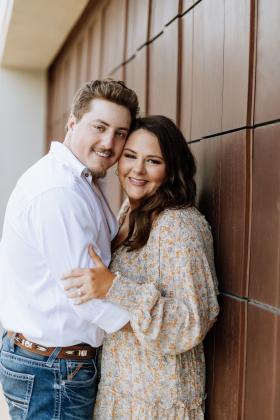 Jake Veillon and Shelby Savoy