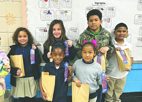 Students of the Month at East Elementary