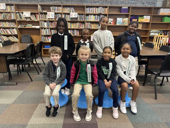 Students of the Month at East Elementary
