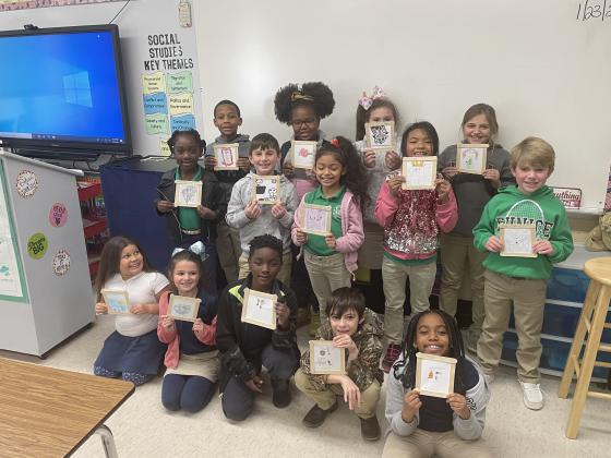Science project at East Elementary