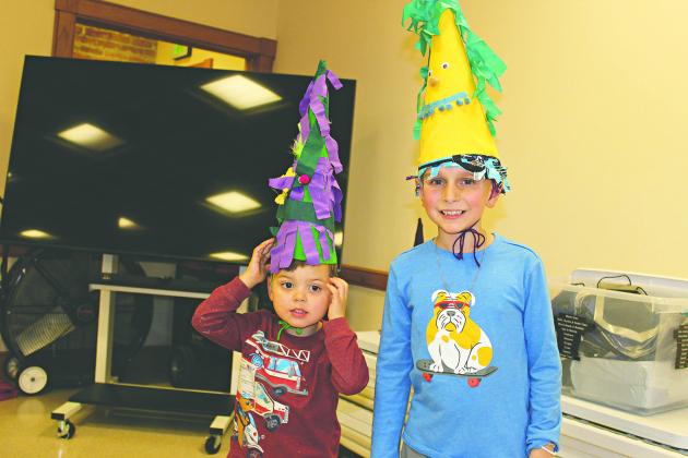 Cade Cayer, 3, of Haughton, and Isaac Guidry, 7, of Iota.  (Photos by Myra Miller)