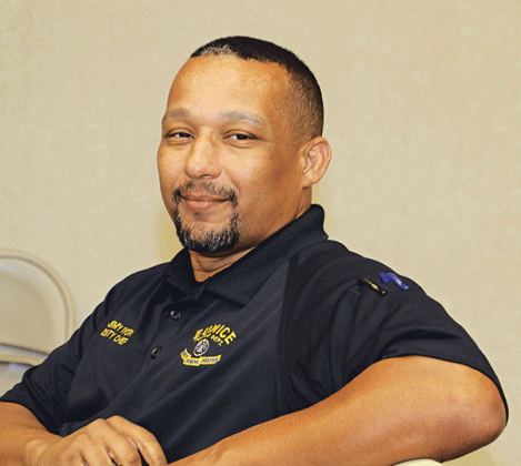 Jeremy Ivory is the new deputy chief for the Eunice Police Department. (Photo by Harlan Kirgan)