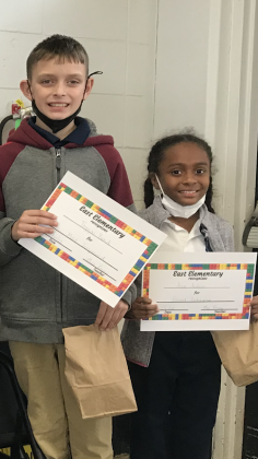 Taygon Bond, left, and Ava Ardoin