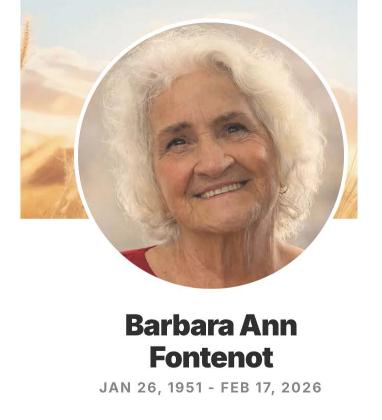 Barbara Ann Smith Fontenot