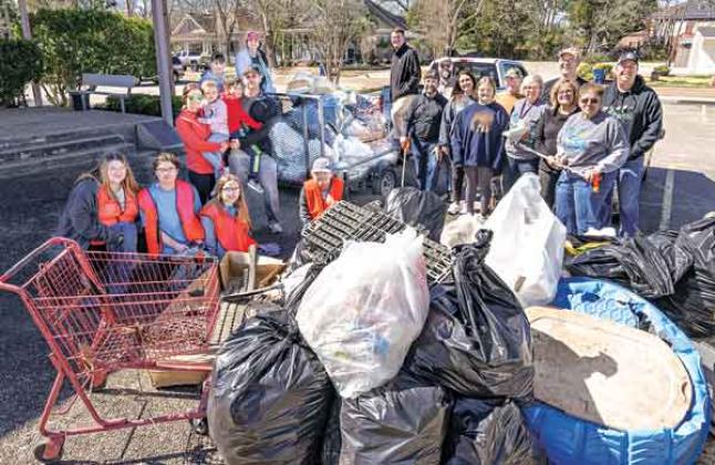 Group after the cleanup.