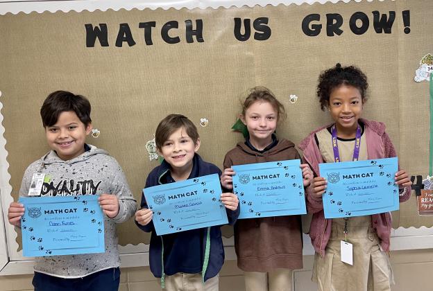 Top Math Cats at Eunice Elementary