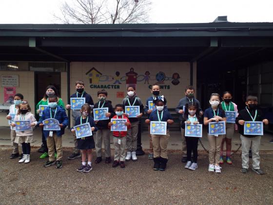 Students of the Month at Glendale.