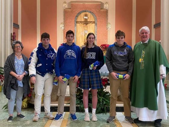 Newest ACT 22+ Club members at St. Ed