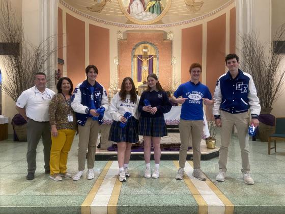 St. Edmund High named its newest members of the ACT 22 + Club.