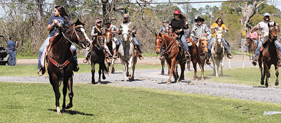 Beef Cook-off trail ride. (Photo by Harlan Kirgan)