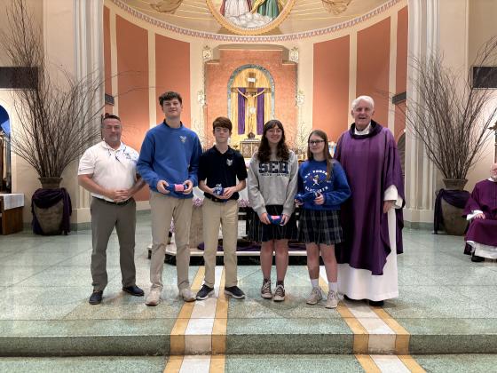 St. Edmund High named its newest members of the ACT 22+ Club.
