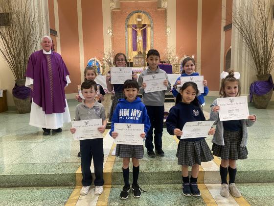 Young Christians at St. Edmund