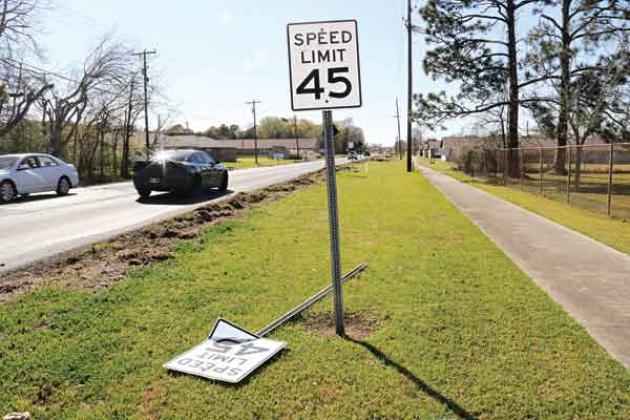 The old saying is “it will take an act of Congress” for something that’s difficult to get done. State Rep. Phillip DeVillier isn’t going that far, but he is asking the Legislature in the session that starts Monday to lower speed limits on La. 91 in Eunice and U.S. 190 in Basile. DeVillier said it may be first if his bill passes that speed limits are set by the Legislature. (Photo by Harlan Kirgan)