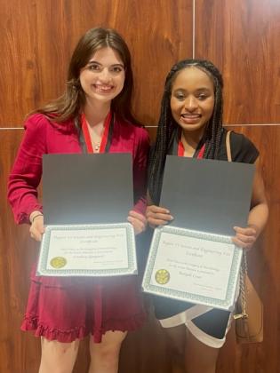 Lindsey Gaspard and Aniyah Cesar