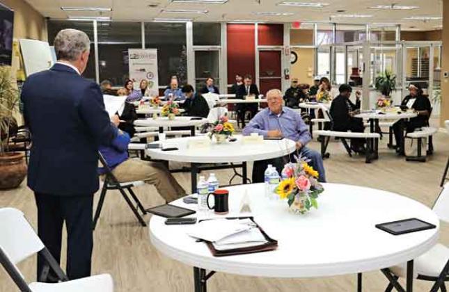 The St. Landry Economic Development Board met Tuesday in Opelousas. (Photo by Harlan Kirgan)