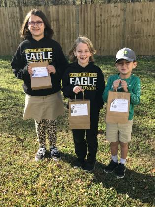 Eagles of the Month at Eunice Christian Academy