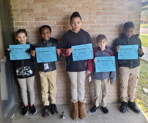 Top Math Cats at Eunice Elementary