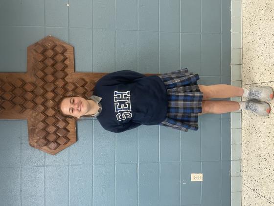 Receiving a Superior Rating Overall in Extemporaneous Speaking at St. Edmund High is Stella Summerlin.