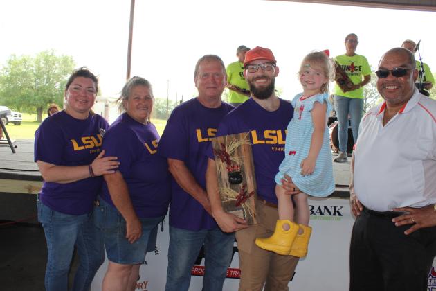 The LSUE Staff Senate crew took home first place in the Cooking Clubs/Organization category