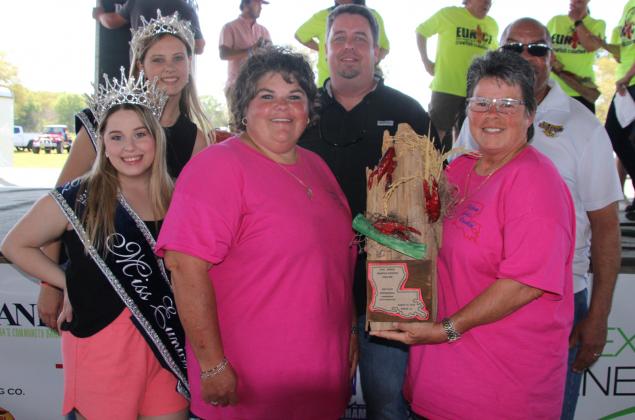 Cajun Girls Cookin', second place in the Professional Showmanship/Booth Decoration
