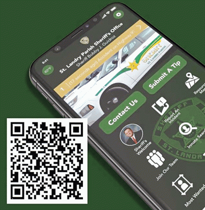 A new mobile application has been created for St. Landry Sheriff Office. The app is available in the App Store and on Google play. (Submitted photo)