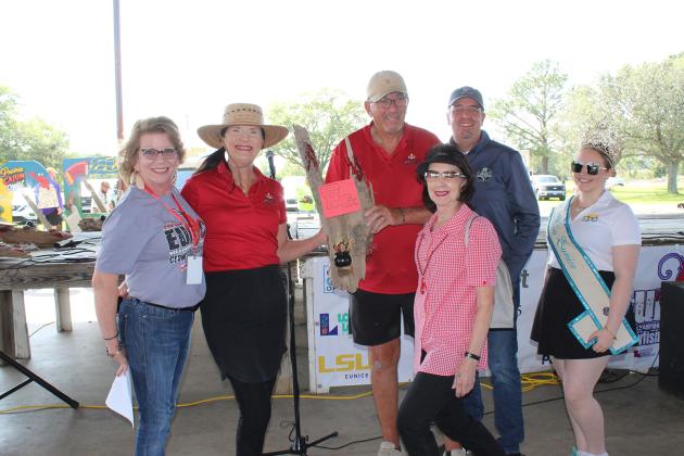 Cajun Prairie Signature Foods won third place in the Professional Cooking Division. The crew also won third place in the Showmanship/Booth Decoration.