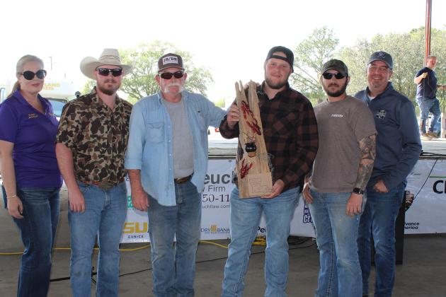 Sheriff  Bobby Guidroz team won third place in the Amateur Cooking Category.