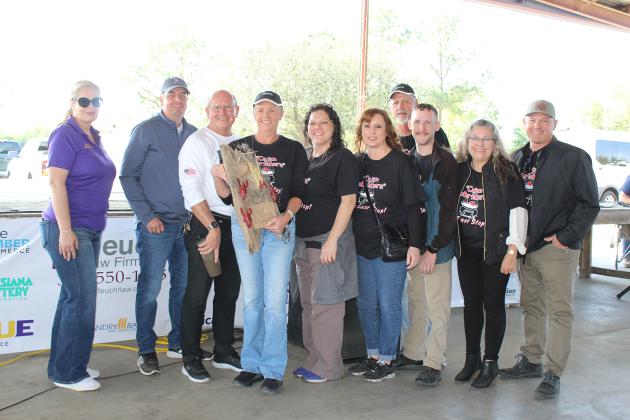 Capturing second place in the Showmanship/Booth Decoration Division was Ardoin’s Funeral Home.