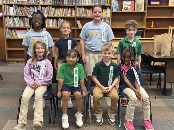 Students of the Month at East Elementary