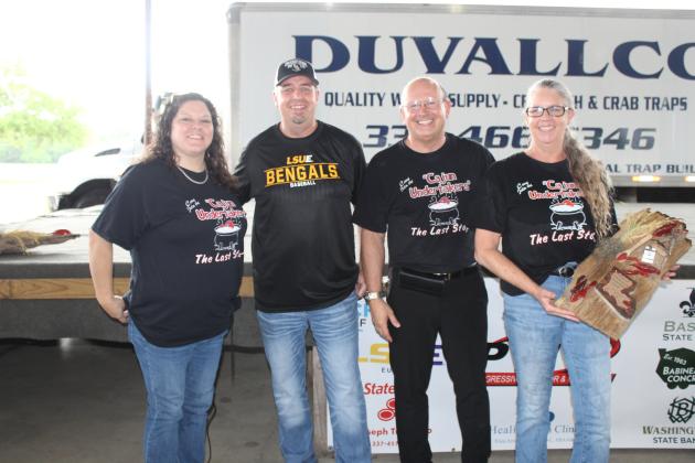 The Cajun Undertakers (Ardoin’s Funeral Home) won third place in the Showmanship Booth Decoration division.