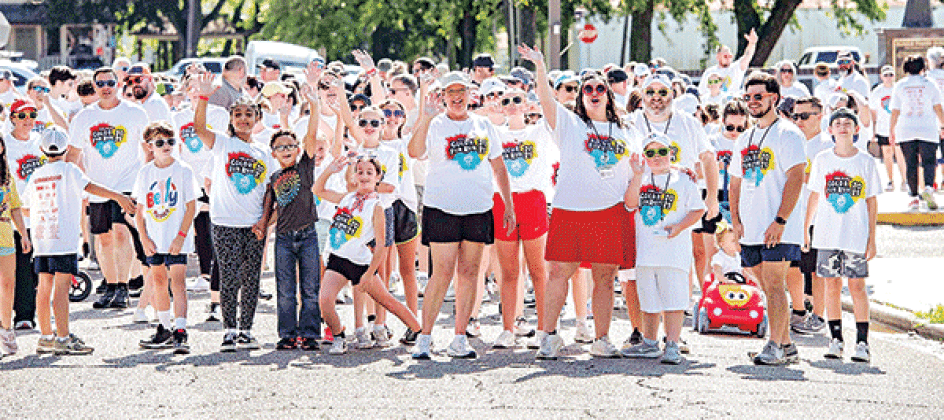 Hundreds of people turned out for the second annual Belly Buddies Color Fun Run on Saturday in Eunice. Katie Richard, founder, executive director of Belly Buddies, said about 450 people registered for the event and nearly 500 people participated. “We had even more businesses and organizations sponsor the color run this year, and it just speaks volumes about the hearts of these business owners,” she said. Belly Buddies is a nonprofit organization with a mission to provide food to Eunice’s most vulnerable stu