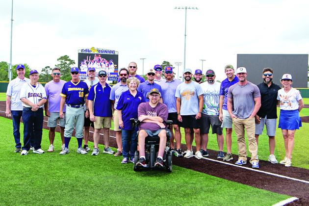 The 2006 LSUE Champions were honored on April 25. (Photo by Travis Webb)