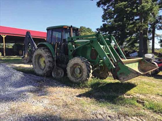 Stolen tractor