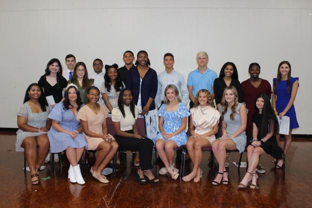 Junior ACE Lettermen at Eunice High